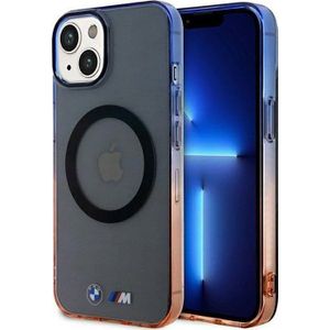 BMW Etui BMHMP14MHTGE iPhone 14 Plus 6.7 inch grijs/grijs hardcase Gradient Bumper MagSafe