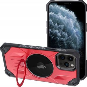 tas ARMOR MAG COVER kompatybilny met MagSafe voor IPHONE 11 Pro Max rood