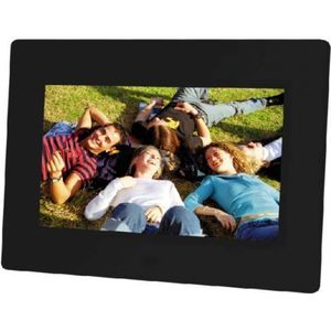 Braun Phototechnik DigiFrame 711 digitale fotolijst Zwart 17,8 cm (7 inch)