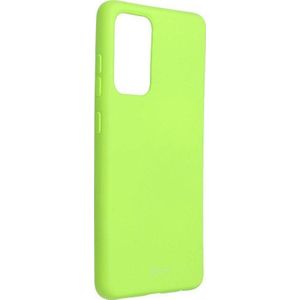 ROAR tas Colorful Jelly Case - voor Samsung Galaxy A52 5G / A52 LTE ( 4G ) Limonka
