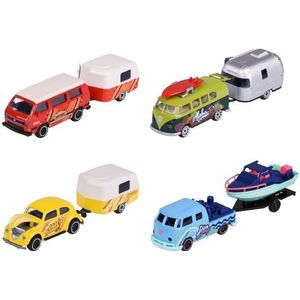 Simba Majorette Volkswagen vehicle met trailer 4 types