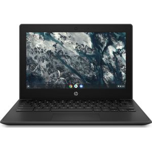 HP Chromebook 11 G9 Intel® Celeron® N5100 29,5 cm (11.6 inch) Touchscreen HD 4 GB LPDDR4x-SDRAM 32 GB eMMC Wi-Fi 6 (802.11ax) ChromeOS Zwart