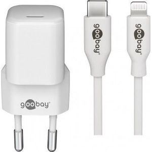 goobay oplader serie voor ładowania Lightning/USB-C PD (30 W)