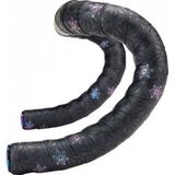 Supacaz Super Sticky Kush - Galaxy - Oil Slick Stars + Oil Slick Plugs vairo juosta su kištukais