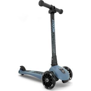 SCOOT AND RIDE Driewielige step SCOOT & RIDE Highwaykick 3 LED Steel (96347)