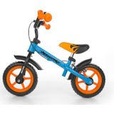 Milly Mally loopfiets Dragon met rem 10 Inch Junior Blauw/Oranje