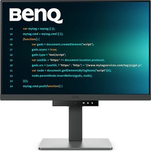BenQ WQXGA Programming Monitor RD240Q - 60Hz - IPS - 2560x1600p - EyeCare - 24,1 inch