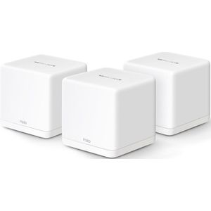 MERCUSYS HALO H60X Dual-band (2.4 GHz / 5 GHz) Wi-Fi 6 (802.11ax) Wit 2 Intern