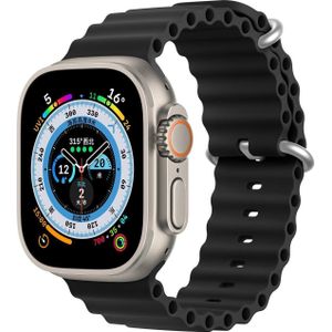 Dux Ducis band Dux Ducis Strap Apple Watch 4/5/6/7/8/SE 44/45mm zwart (OceanWave Version)