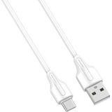 LDNIO Kabel USB USB-A - USB-C 1 m wit (5903031036220)