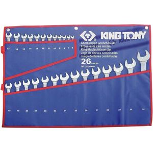 King Tony ringsteeksleutelset 6-32mm 26 stuks (1226MRN)