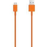 Lark Kabel USB USB-A - 1 m oranje (5901592832640)