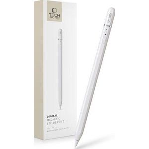 Tech-Protect Rysik Rysik digitaal Magnetic Stylus Pen 3 iPad wit