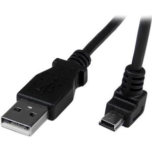 StarTech 2 m mini USB-kabel A-naar-mini-B met neerwaartse hoek