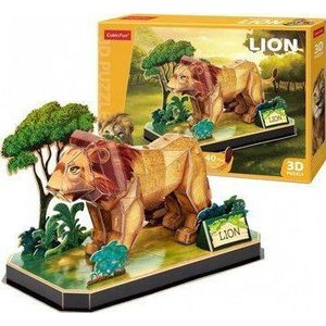 Cubic Fun Puzzles 3D dieren - Lion