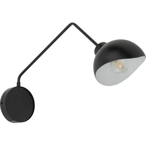 Sigma Kinkiet Ścienna lamp sypialniana Roy modern kinkiet zwart