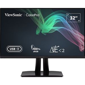 ViewSonic VP56 computer monitor 81,3 cm (32 inch) 3840 x 2160 Pixels 4K Ultra HD LED Zwart