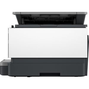 HP OfficeJet Pro 9122e All-in-One printer, Kleur, Printer voor Kleine en middelgrote ondernemingen, Printen, kopiëren, scannen, faxen, +, geschikt voor Instant Ink, printen vanaf telefoon of tablet, touchscreen, Smart Advance Scan, instant papier,