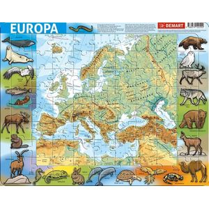 Demart puzzel puzzel - Europa fysiek