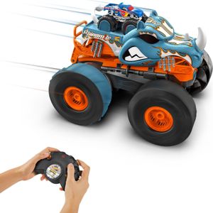 Mattel Monster Trucks Monstertrucks HW TRANSFORMERENDE RHINOMITE RC Voertuig