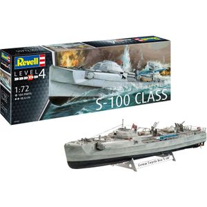 1:72 Revell 05162 German Fast Attack Craft S-100 Plastic Modelbouwpakket