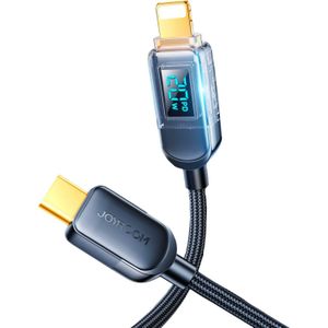 Joyroom Kabel USB USB-C - Lightning 1.2 m zwart (JYR609)