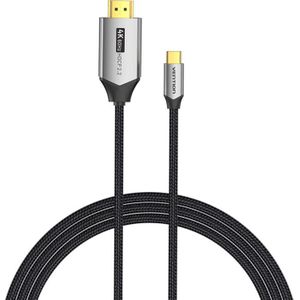 Vention USB-C voor HDMI 2.0 Cable CRBBG 1,5m, 4K 60Hz (zwart)