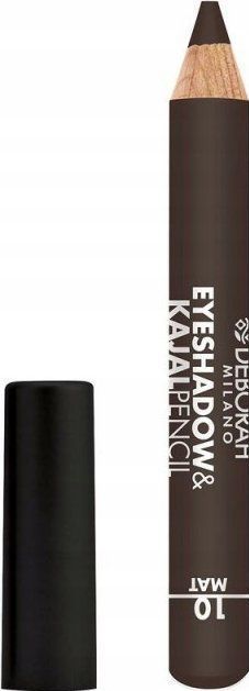 deborah , , Blending, Matt, Eyeshadow & Kajal Eyeliner 2-In-1, 10, bruin, 2 g voor Women