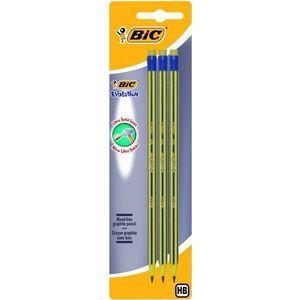 BIC OŁÓWEK EVOLUTION HB 646 met GUMKĄ BLISTER 3 stuks - 890278