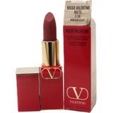 VALENTINO , Rosso, Matte, Cream Lipstick, 111A, Refillable, 3.5 g voor Women