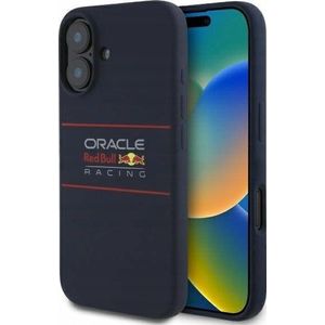 Red Bull RBHMP16S24SIHSRV iPhone 16 6.1 inch hardcase marine Silicone Horizontal Logo MagSafe