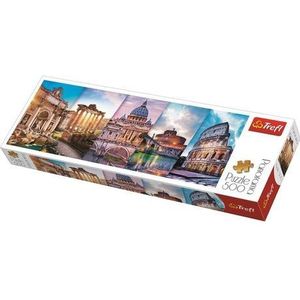 Trefl Panorama - Reis naar Italië - puzzel - 500 stukjes