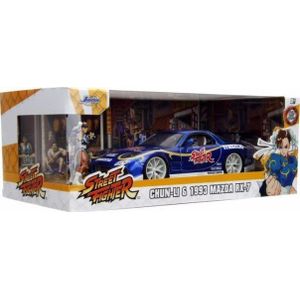 JADA TOYS voertuig Street Fighter 1993 Mazda RX7 1/24