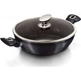 Berlinger Haus koekenpan kookpan GRANITOWY WOK 28cm BH-7111 CARBON PRO