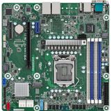 ASRock Rack E3C252D4U - motherboard - micro ATX - LGA1200 Socket - C252