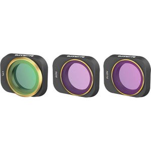 SunnyLife Set of 3 filters CPL+ND8+ND16 voor DJI Mini 3 Pro (MM3-FI415)