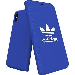 adidas Booklet Case Canvas iPhone X/Xs blauw/blauw 30279