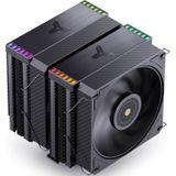 Jonsbo HX6280 CPU-Kühler, PWM, RGB - 130mm, schwarz