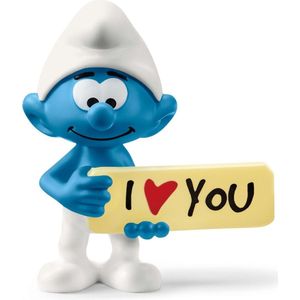 Schleich De Smurfen Smurf met schild - 20823