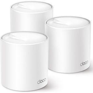 TP-Link Deco X50 (3-pack) Dual-band (2.4 GHz / 5 GHz) Wi-Fi 6 (802.11ax) Wit Intern