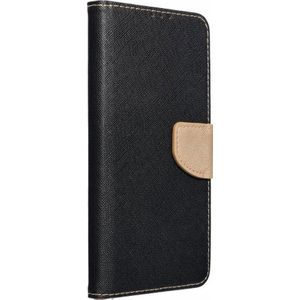 holster FANCY Book voor IPHONE 16 Pro zwart goud