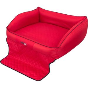 Hobbydog bed auto Royal Trunk - rood R3