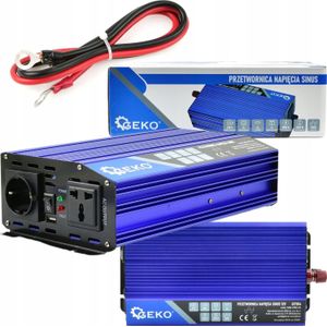 Geko converter converter napięcia SINUS 12V/230V 1000/2000W (4)
