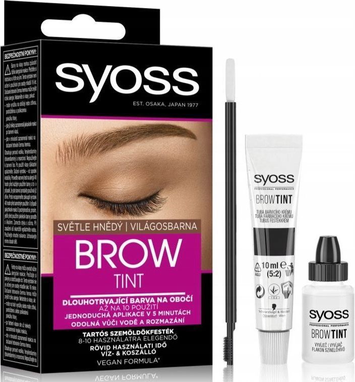 Maybelline SYOSS_Brow Tint farbka voor wenkbrauwen licht bruin 10ml