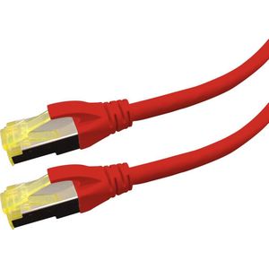 LOGON PREMIUM APR6A200R kabel netwerk rood 20 m Cat6a S/FTP (S-STP)