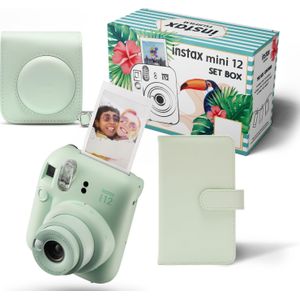 Fujifilm Aparat digitaal Instax Mini 12 Set Box 86 x 54 mm groen
