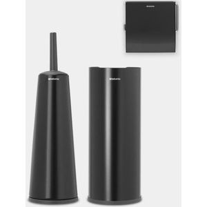 Brabantia Renew Toilet 3-Delige Set Matt zwart