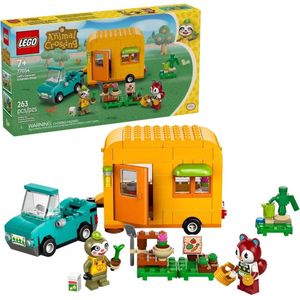 LEGO dier Crossing - Leifs caravan en tuinwinkel