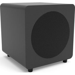 Fantec KANTO AUDIO 8-INCH SEALED POWERED SUBWOOFER W. RCA CABLE - MATTE zwart (INCL. TYPE C & G POWER CORDS)