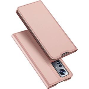 Dux Ducis Dux Ducis Skin Pro holster etui hoes met klapką Xiaomi 12 Pro roze